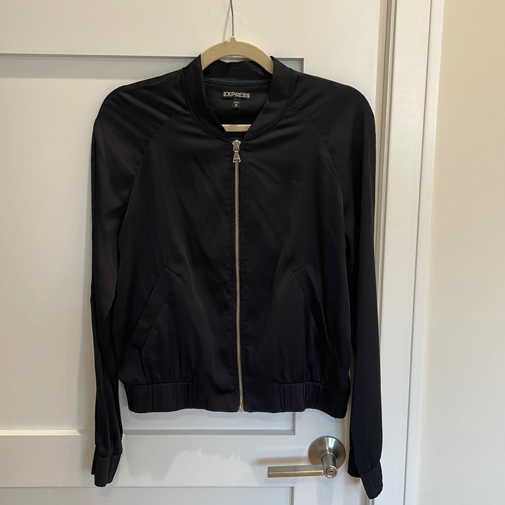 Black Bomber jacket